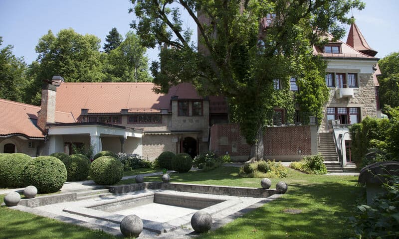 jardin du chateau de Munich castle